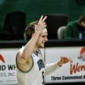 Ohio's Ben Vander Plas scored his 1,000th career point in Thursday's victory over Eastern Michigan.