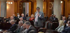Rep. Bill Seitz (R-Cincinnati) speaks in favor of overriding Gov. Mike DeWIne's SB22 veto.