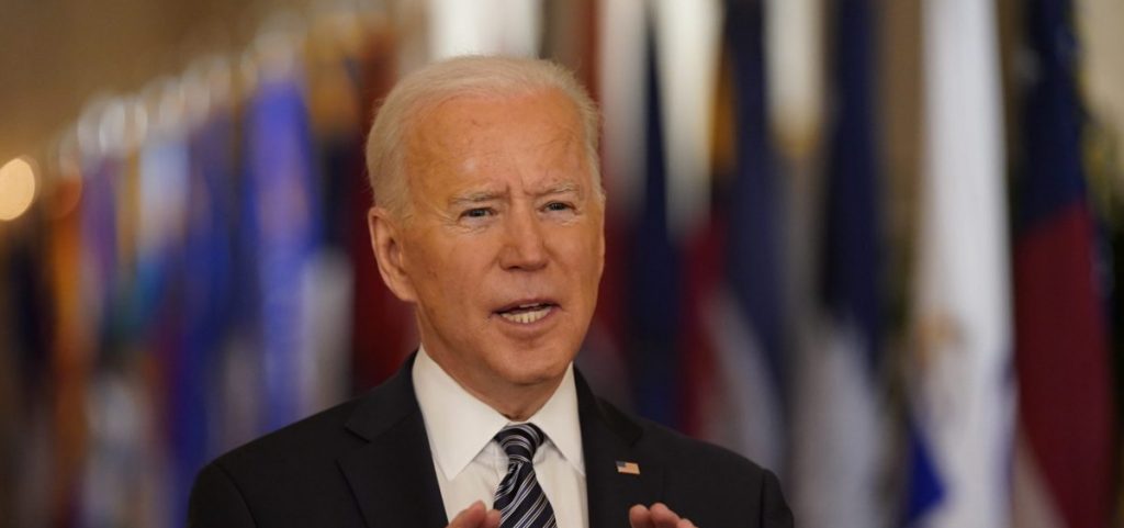 President Biden did not call out his predecessor by name during his Thursday night address, but he did say that a year ago, the country was "hit with a virus that was met with silence" and "denial."
