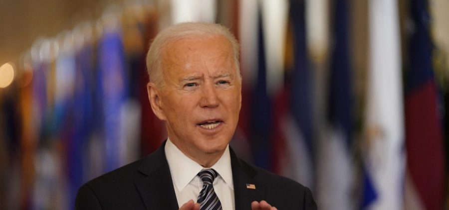 President Biden did not call out his predecessor by name during his Thursday night address, but he did say that a year ago, the country was "hit with a virus that was met with silence" and "denial."