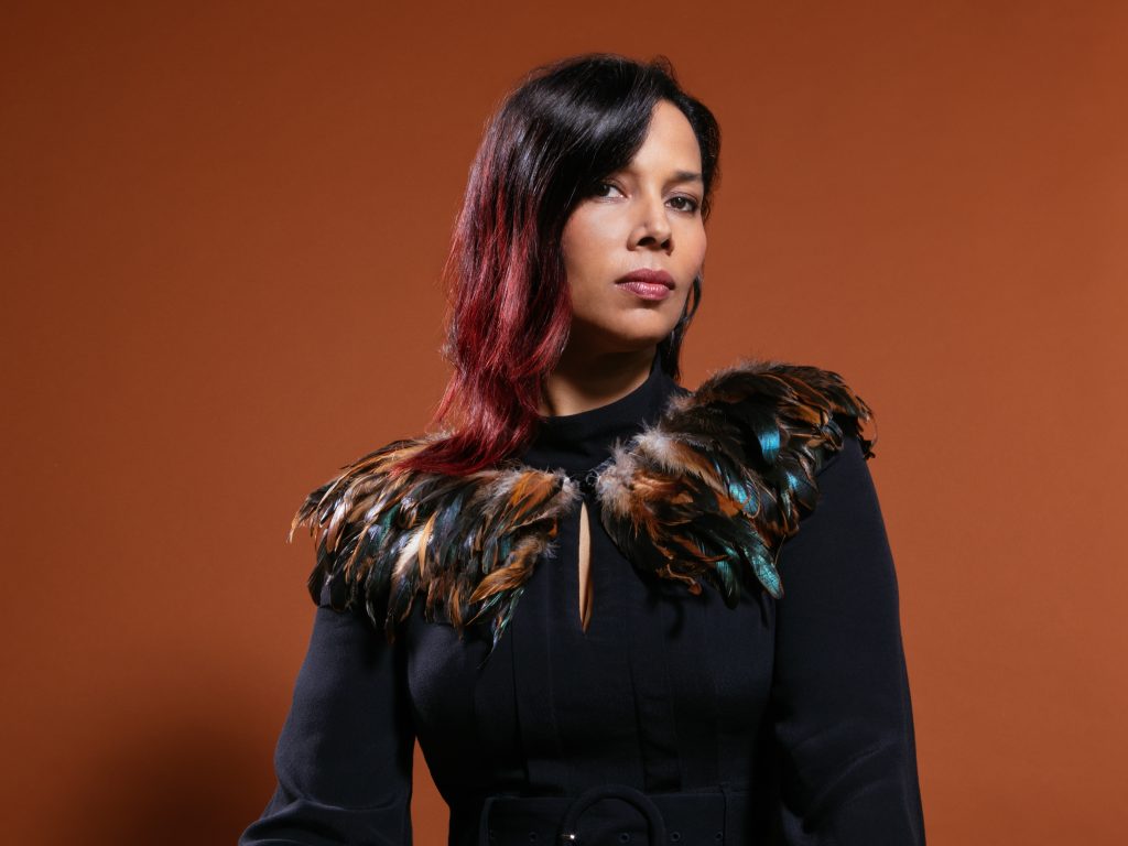 Rhiannon Giddens recorded her new album, They're Calling Me Home, with her collaborator Francesco Turrisi, in quarantine in Ireland during 2020.