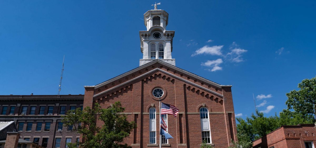 Athens City Hall is seen in Athens, Ohio, on Tuesday, June 22, 2021. [Joseph Scheller | WOUB]