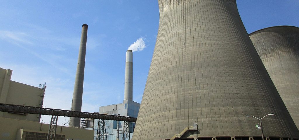 The John Amos power station in West Virginia