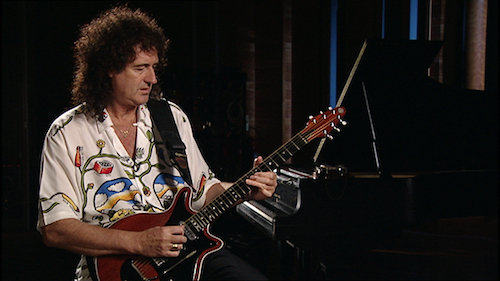 Brian May, lead guitarist for Queen.