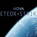 meteor as shiown from space heading towards earth