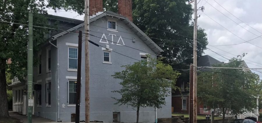 The Beta Chapter of Delta Tau Delta building in Athens