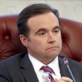 In this March 21, 2018, file photo, Cincinnati Mayor John Cranley listens during a city council meeting in Cincinnati. Cranley has made it official: he's running to be governor of Ohio. With the launch of his campaign, he joins his friend, Dayton Mayor Nan Whaley, in the Democratic field.