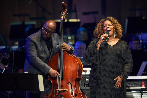 Christian McBride and Dianne Reeves performinf