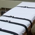 A Death Penalty Bed with the straps fastened
