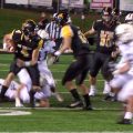Tri-Valley ball carrier changes direction on a big run