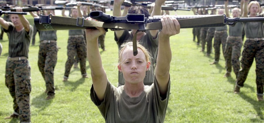 Women Train to Become U.S. Marines