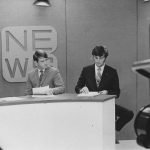 Stan on Newswatch set as a student