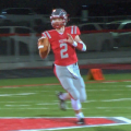 Piketon QB rolls out on play action pass