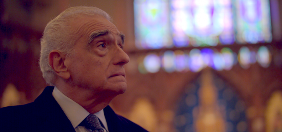 Martin Scorsese in Old St. Pat’s Cathedral.