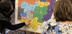 Voter rights advocates scrutinize the Congressional district map proposed by Republican lawmakers.