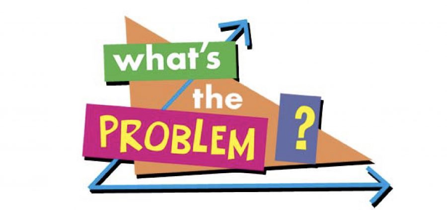 Logo for math series "What's the Problem?"