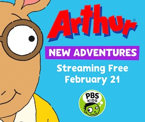 New Arthur episodes with Arthurs face on left