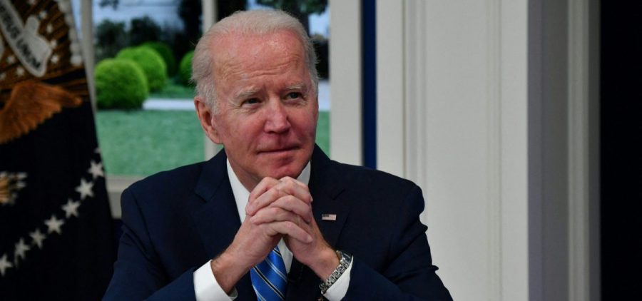 US President Joe Biden joins the White House COVID-19 Response Teams regular call with the National Governors Association to discuss his administrations response to the Omicron variant