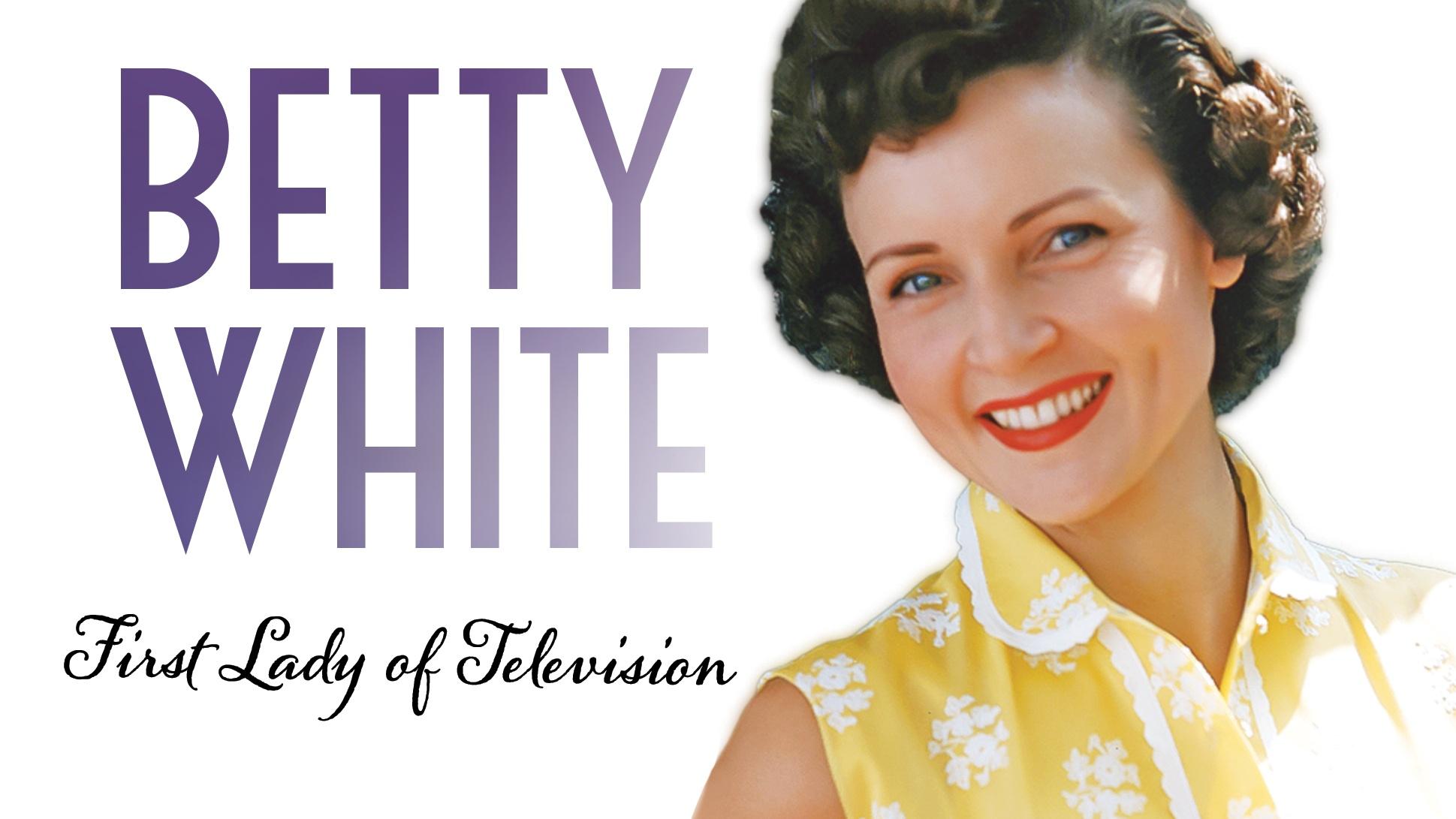 Betty White Program Graphic