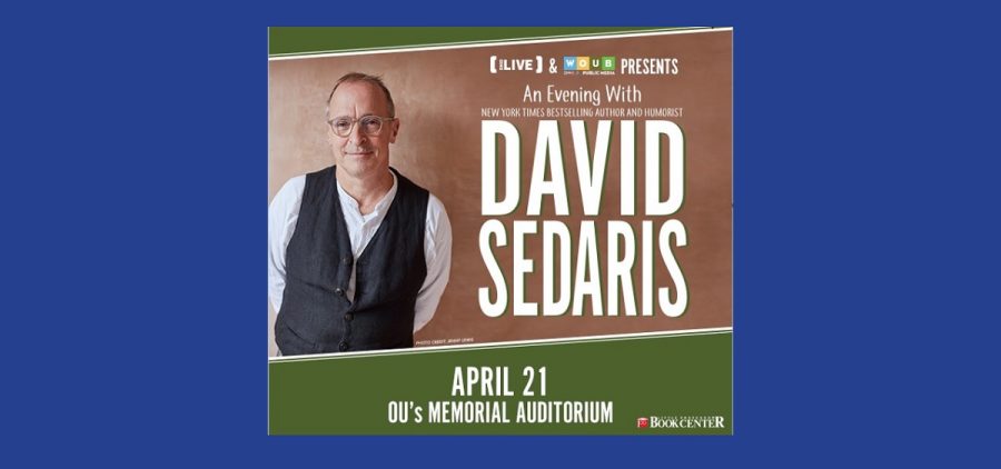 David Sedaris Promotional Graphic