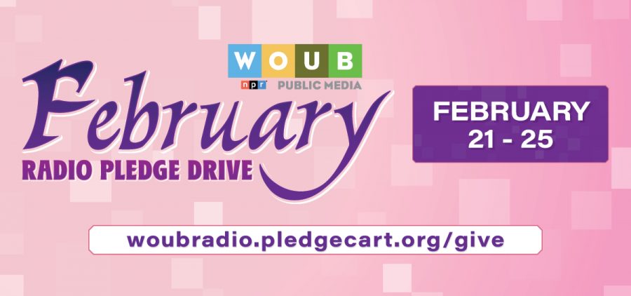 February Radio Pledge Drive Graphic