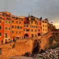 Cinque Terre, a coastal region in Liguria in northwestern Italy.