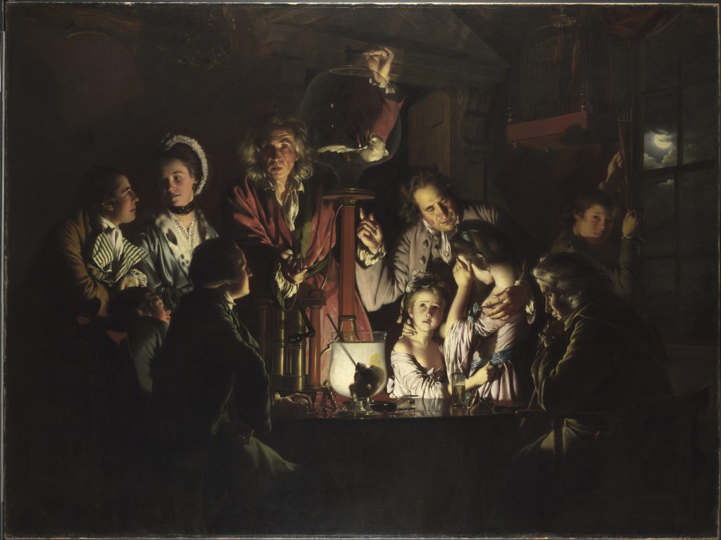 Joseph Wright of Derby's An Experiment on a Bird in the Air Pump