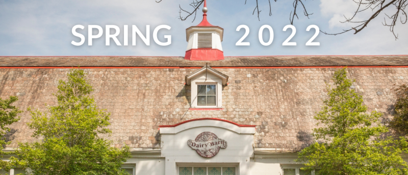 The Dairy Barn Arts Center Spring 2022