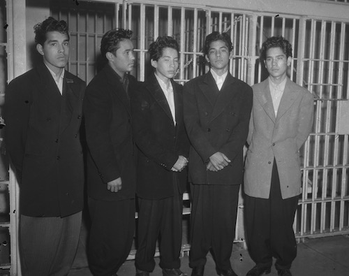 Five mexican American youth detained in 1942