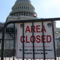 Security has been heightened and fencing was erected around the U.S. Capitol ahead of President Biden's State of the Union address on Tuesday evening.