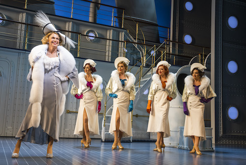 Sutton Foster and cast members in “Great Performances: Anything Goes.”
