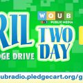 April Two Day Pledge Drive Graphic