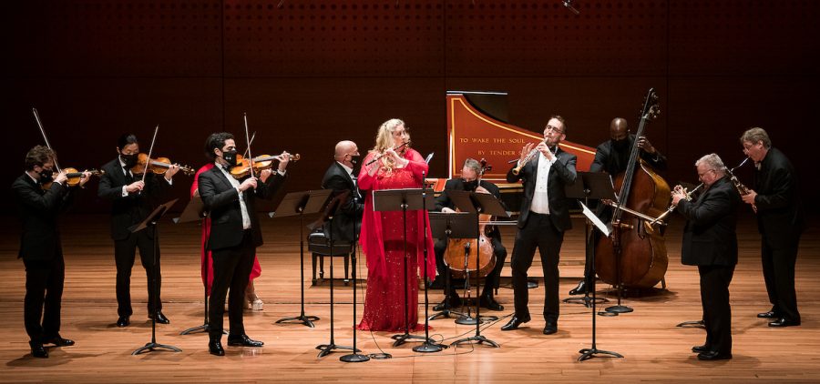 Musicians of the Chamber Music Society of Lincoln Center perform Bach’s Brandenburg Concertos at Lincoln Center’s Alice Tully Hall