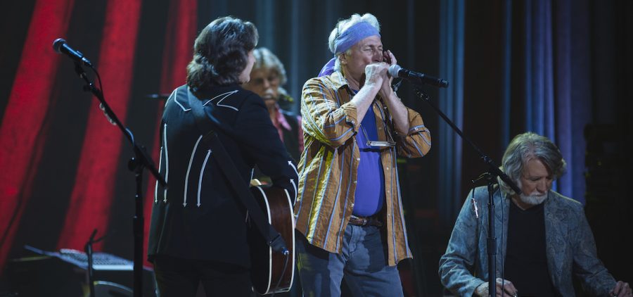 The original core group of Nitty Gritty Dirt Band in concert