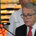 Ohio Gov. Mike DeWine addressed the infant formula shortage during a press conference at Kroger on the Rhine on June 6, 2022.