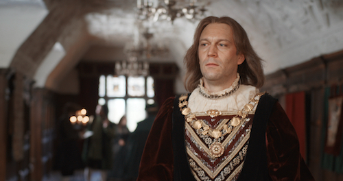 An actor playing the role of Thomas Boleyn, Anne’s father.