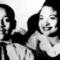 Emmett Till with his mother, Mamie Till, early 1950s.