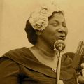 Gospel singer Mahalia Jackson participating at the March on Washington in 1963.