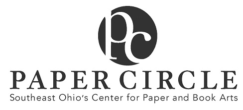 Logo for Paper Circle: Southeast Ohio's Center for Paper and Book Arts.