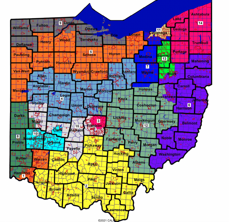 Ohio Supreme Court strikes down congressional map currently in use for