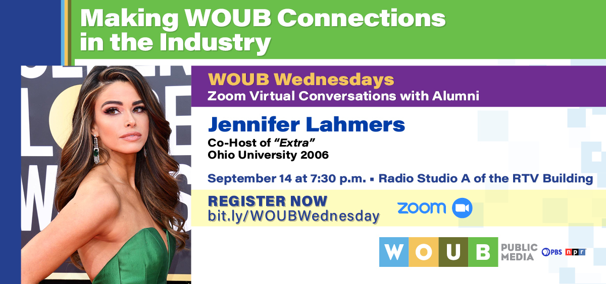 Jennifer Lahmers WOUB Wednesday graphic