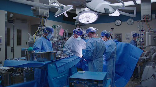 Dr. Mark Truty performs surgery at the Mayo Clinic in Rochester, MN.