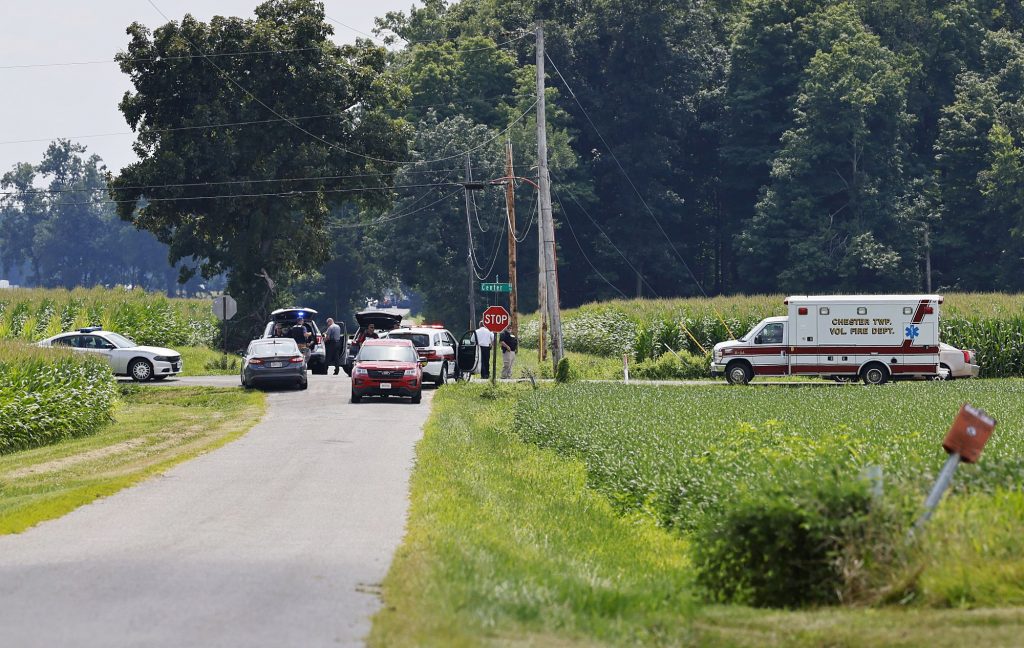 The area in Clinton County, Ohio was closed for hours during a standoff Thursday after an armed man tried to breach the FBI's Cincinnati office