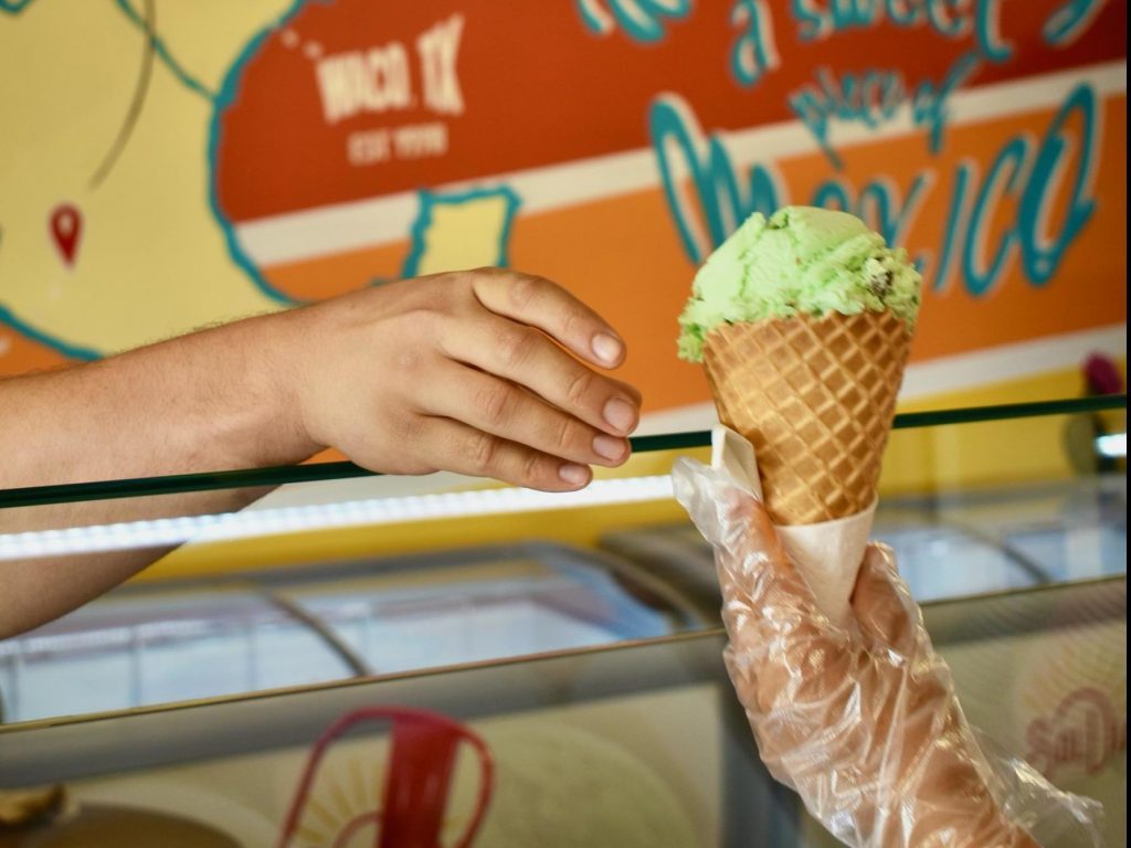 Customers at the SolDias ice cream shops in the Dallas-Fort Worth area began dialing back their purchases this summer, sometimes buying one item instead of two. The company has started offering smaller portions to keep prices affordable. 