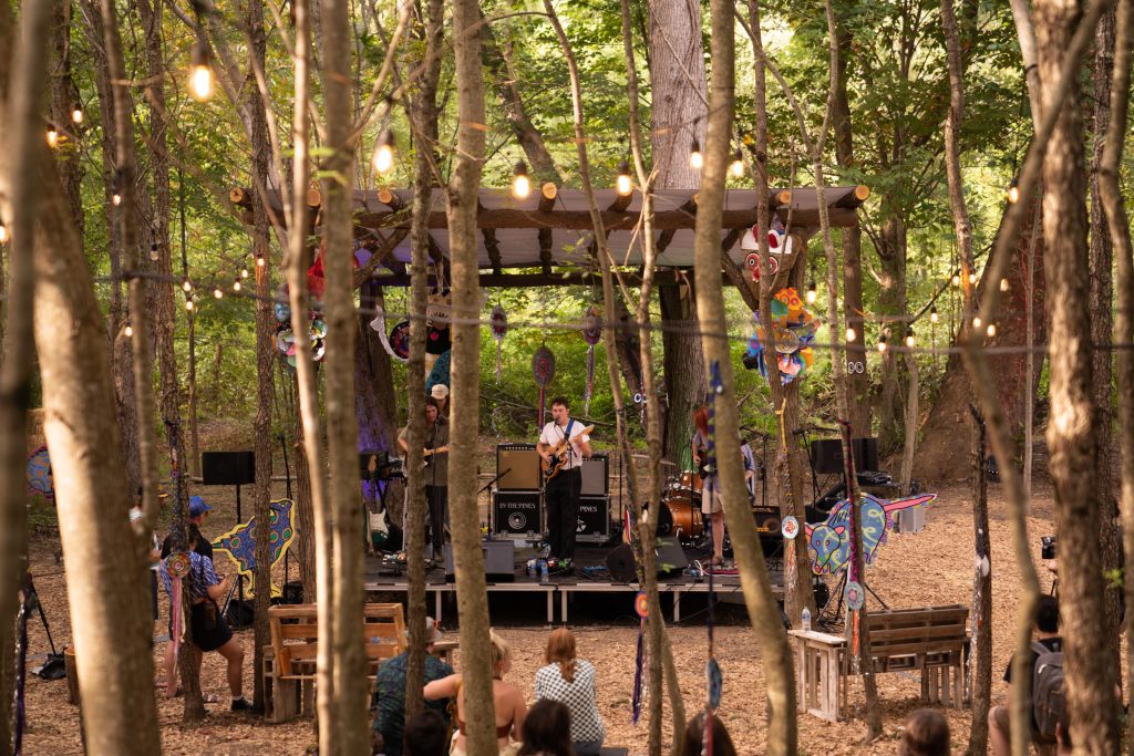 In The Pines plays at Nelsonville Music Festival’s Creekside Stage during a “Sycamore Session” on Friday, September 2, 2022, in Nelsonville, Ohio. 