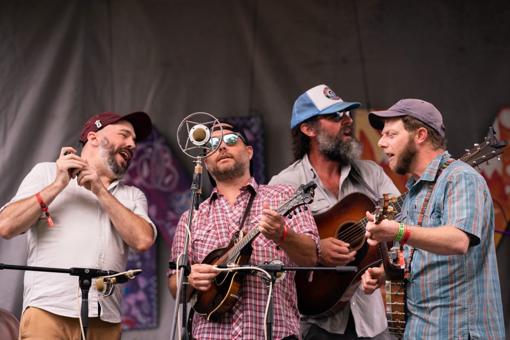 Oyo performs at Nelsonville Music Festival’s Pond Stage on Sunday, September 4, 2022, in Nelsonville, Ohio.