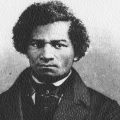 Portrait of Frederick Douglass from his book published in 1856