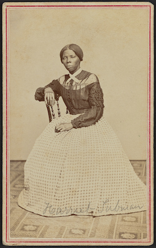 Portrait of Harriet Tubman taken in Auburn, New York.