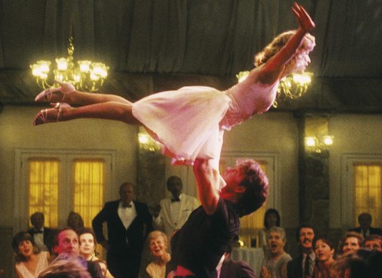 A promotional still from the movue "Dirty Dancing"