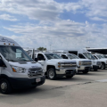 These vehicles are part of Ohio Task Force One, the group that is assisting rescue and recovery efforts in Florida